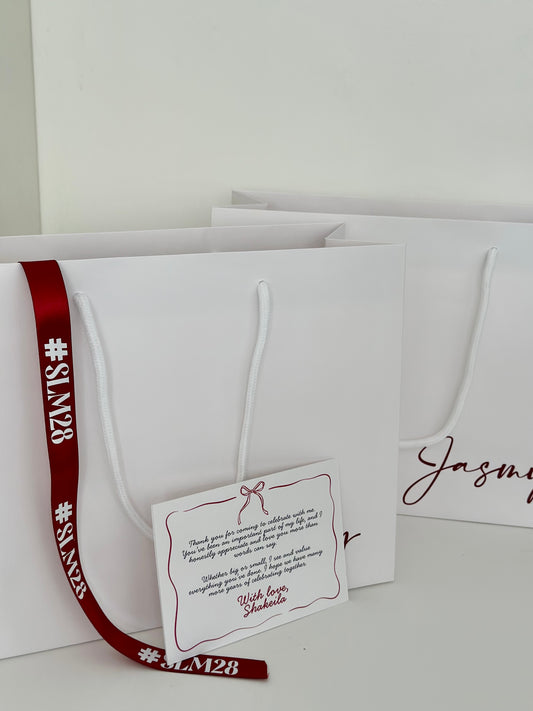 PERSONALISED GIFT BAG