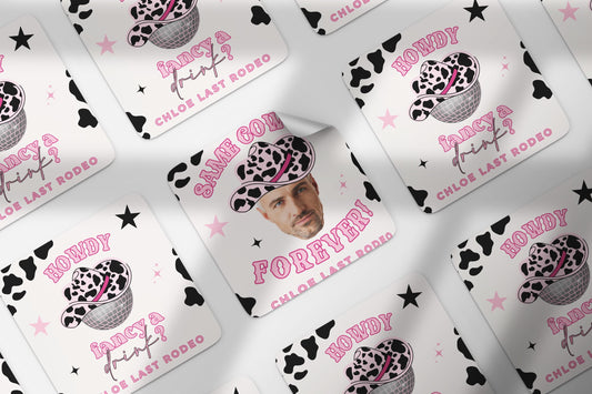 LAST RODEO PERSONALISED MINI ALCOHOL LABELS & BOTTLES