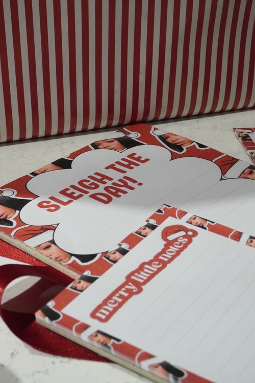 CUSTOM FACE CHRISTMAS NOTEPAD