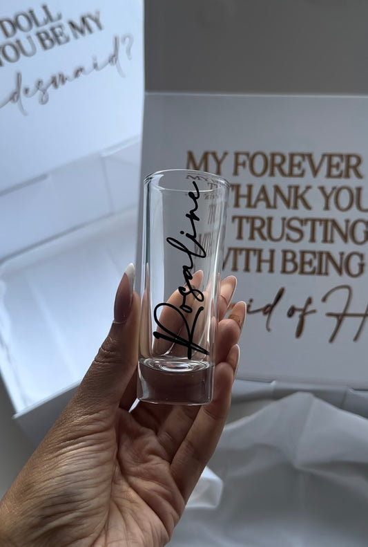 PERSONALISED SHOT GLASS