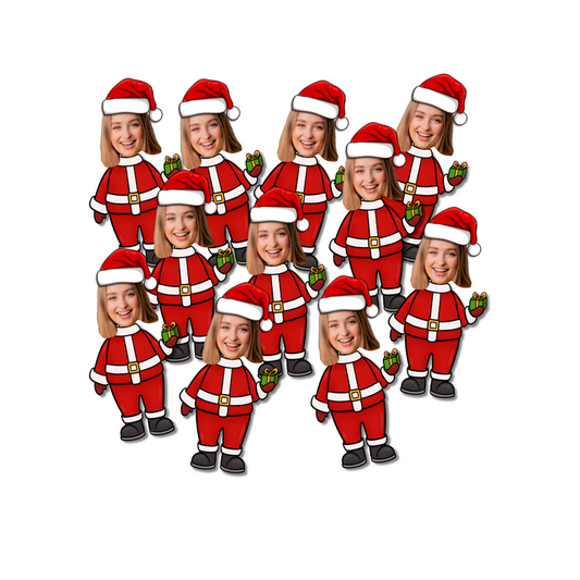 PERSONALISED SANTA CONFETTI
