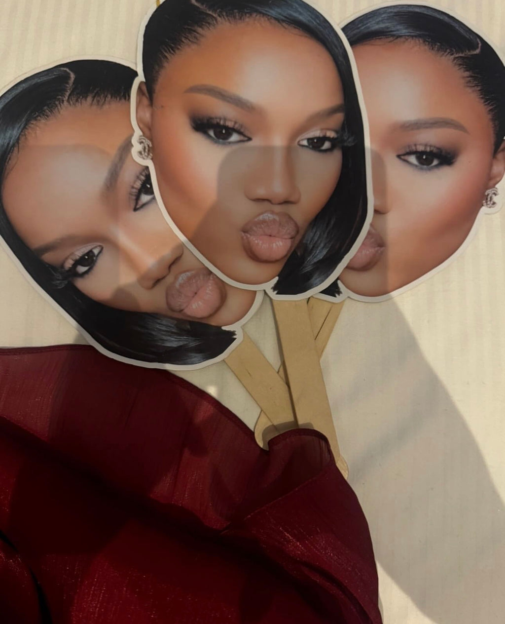 Design your Theme - Face Fans/Masks (Pack of 2)