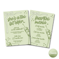 TINI BIT OLDER INVITE AND MARTINI MENU (DIGITAL)