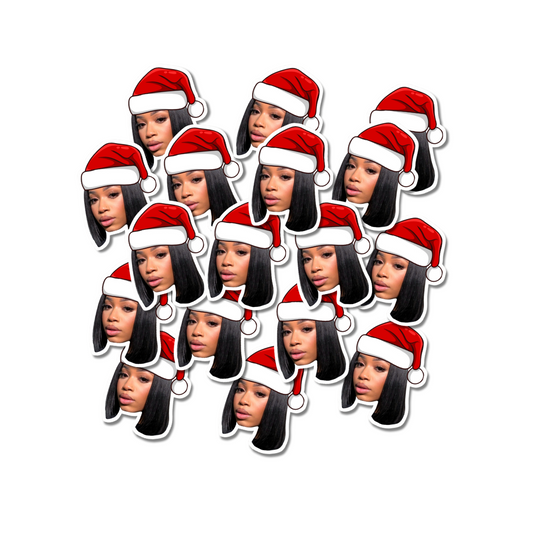PERSONALISED SANTA FACE CONFETTI