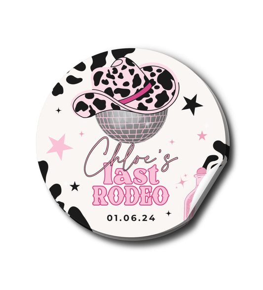 LAST RODEO HEN PARTY STICKERS