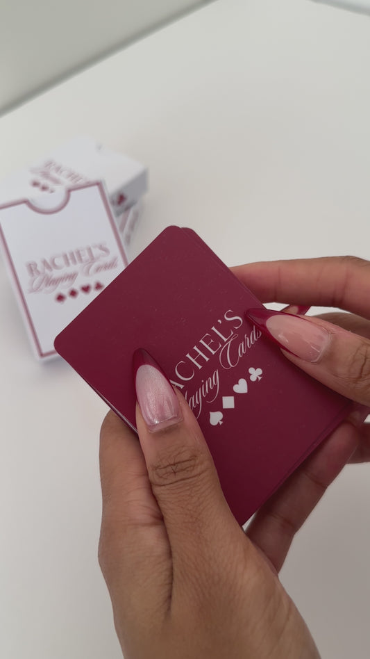 PERSONALISED PHOTO PLAYING CARDS