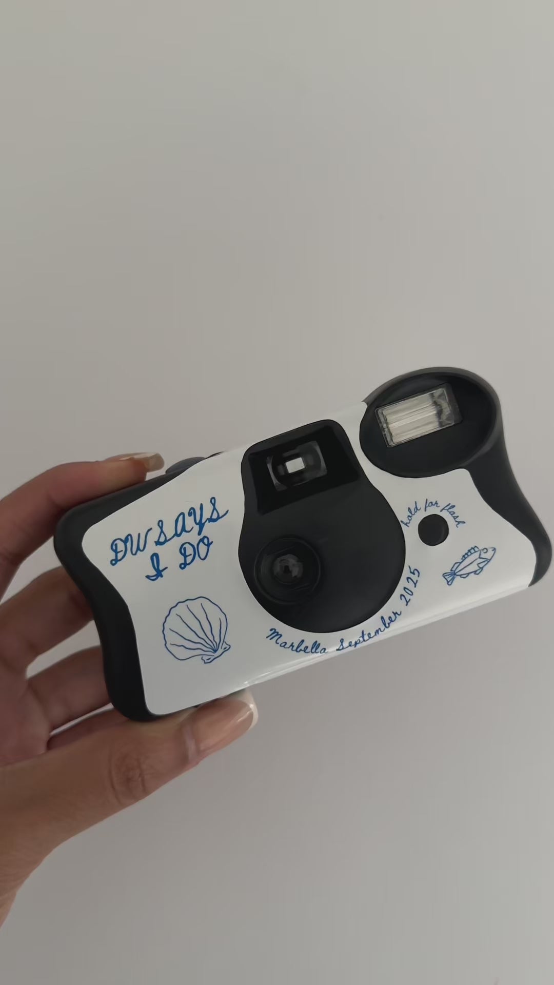 Custom Disposable Camera Wrap
