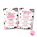 PERSONALISED LAST RODEO INVITE & ITINERARY - DIGITAL INVITE